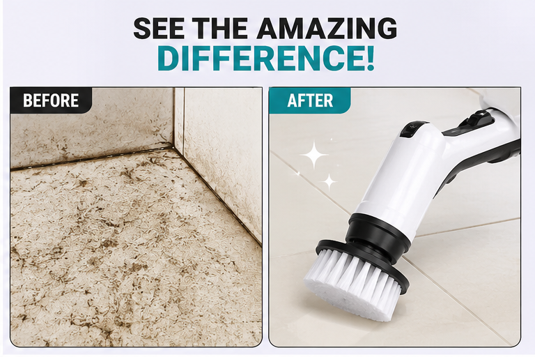 Electric brush cleaner for all purpose