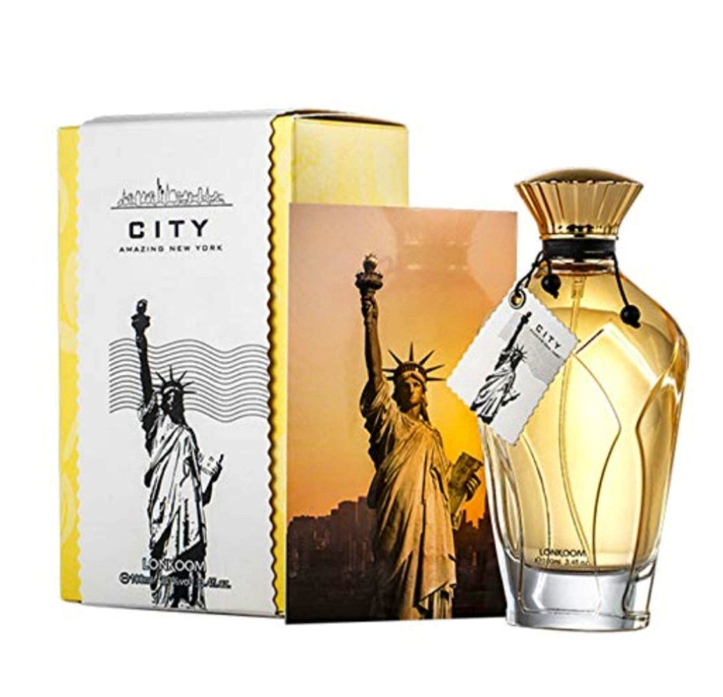 City perfume made in new york and body spray