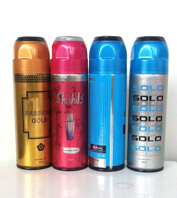 Deal of 4 body spray