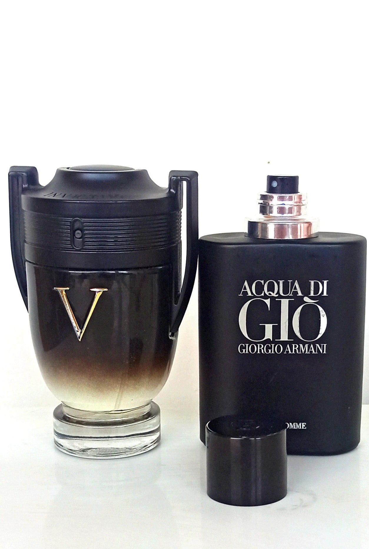 2 perfumes aqua and invectus