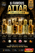 Pack of 6 attar