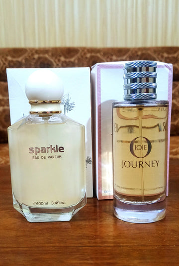 JOURNET 100ML SPARKLE 100ML.DEAL OF 2 PERFUMES 80% OFF