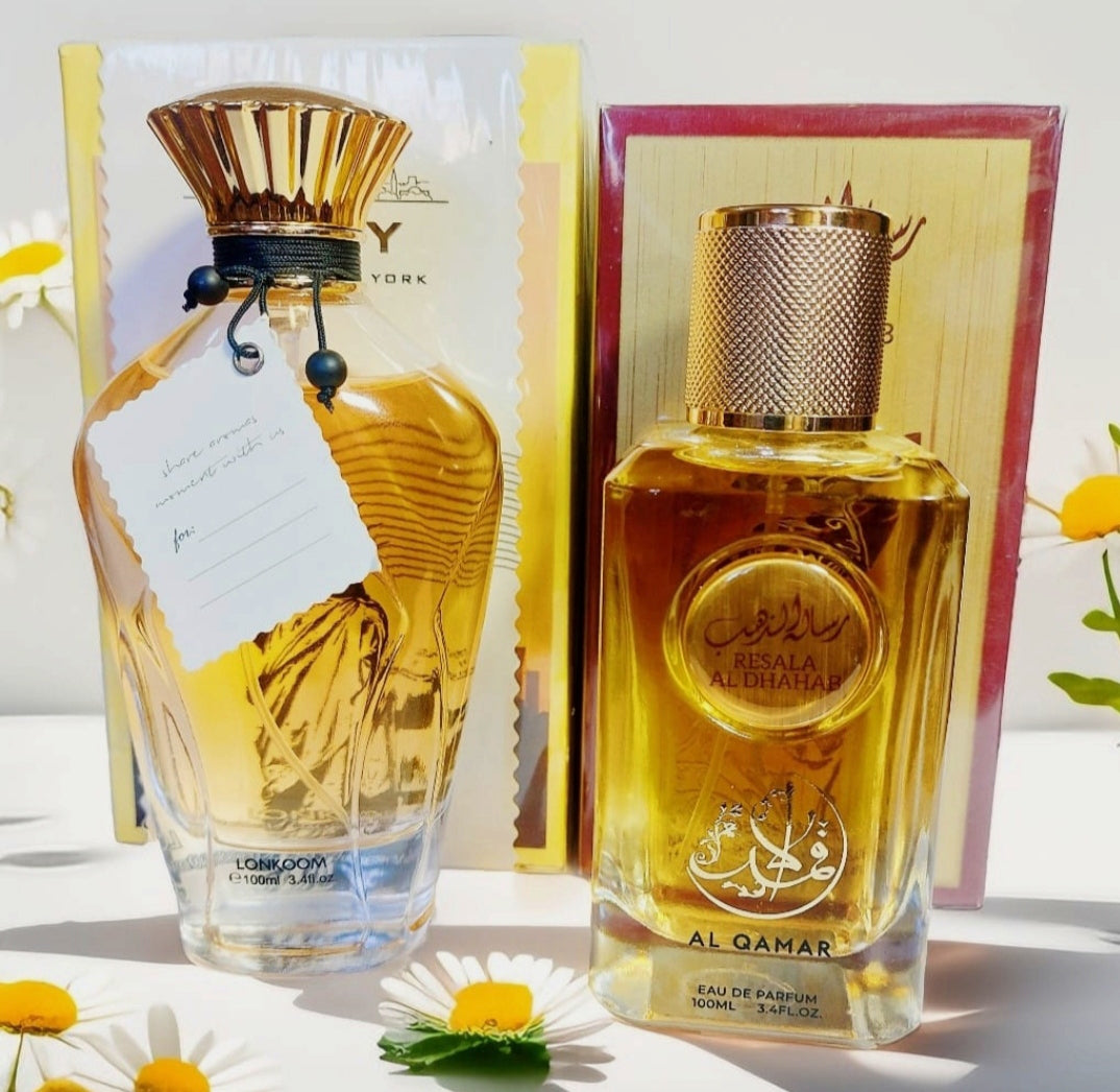 RESALA AL DHAHAB 100ML . City new york 100ml . Deal of 2 perfumes