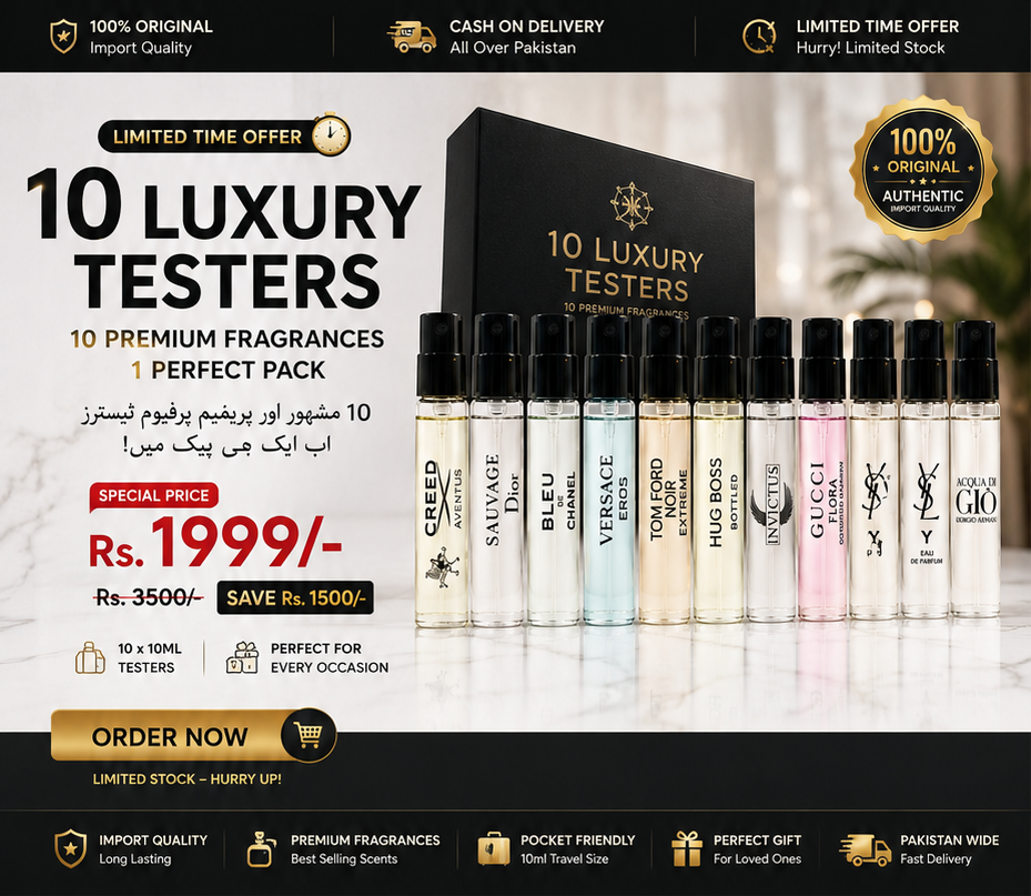 10 luxary tester ( world most wanted testers)